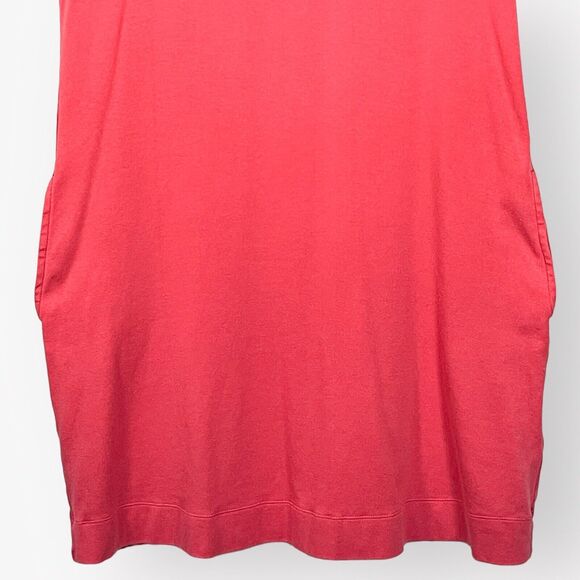 Ellen Tracy Shift Mini Dress Women M Pink‎ Short Sleeve Crewneck Pockets P61 - Picture 6 of 14